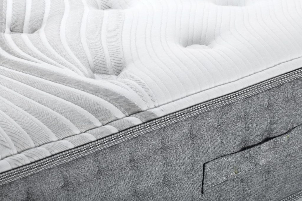 Luxe boxspring bed